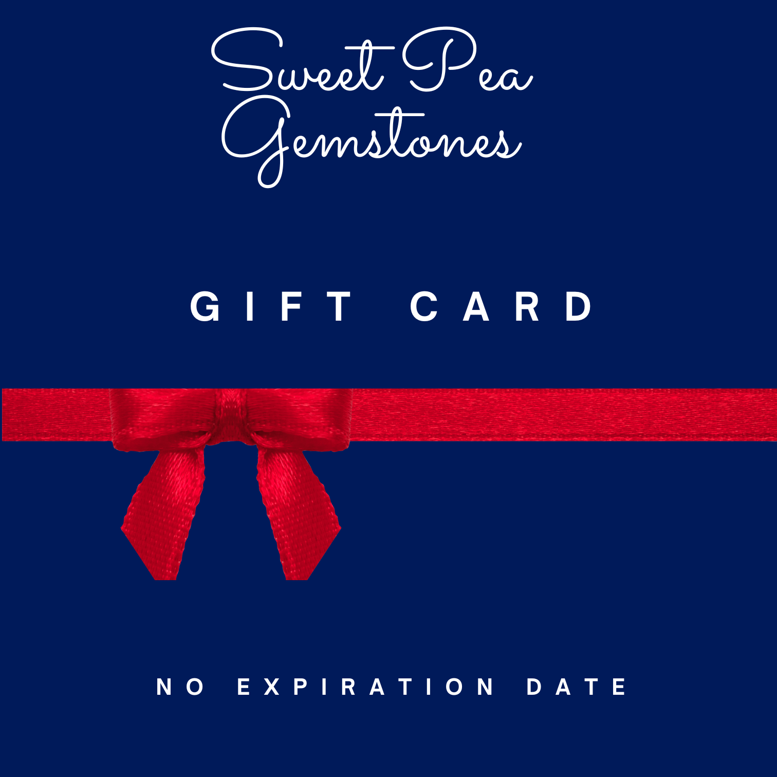 Sweet Pea Gemstones Gift Cards